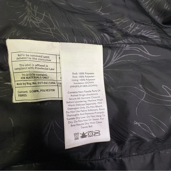 Eddie Bauer Women’s Small Swiss Model 1944 Knit Quilted Down Jacket Rising Sun - Picture 8 of 11